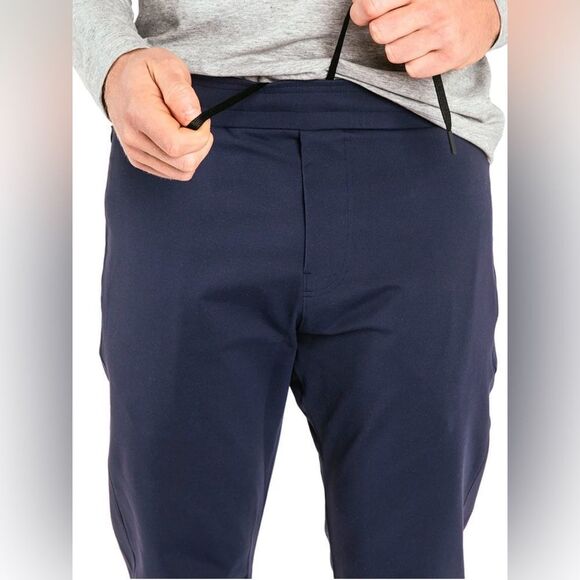 Public Rec Men’s Navy Blue Daymaker Slim Tapered Leg Casual Pant - Picture 4 of 9